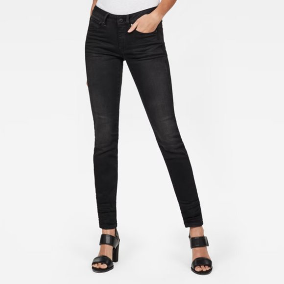 G-Star RAW 3301 CONTOUR SKINNY JEANS - Picture 3 of 12
